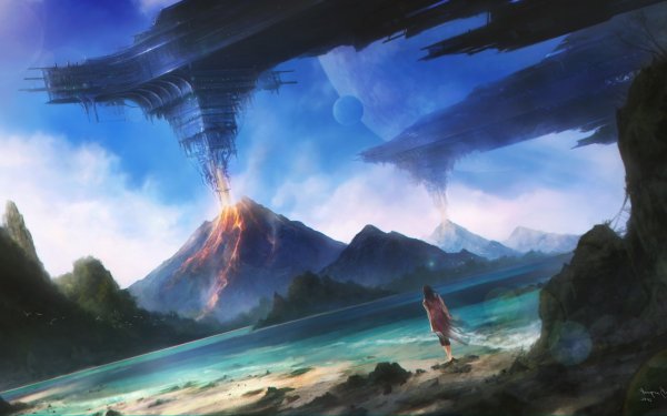 Фантастические пейзажи