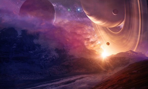 Фантастические пейзажи