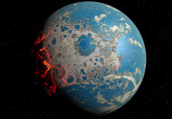 Земля 4мелеарда лет назад