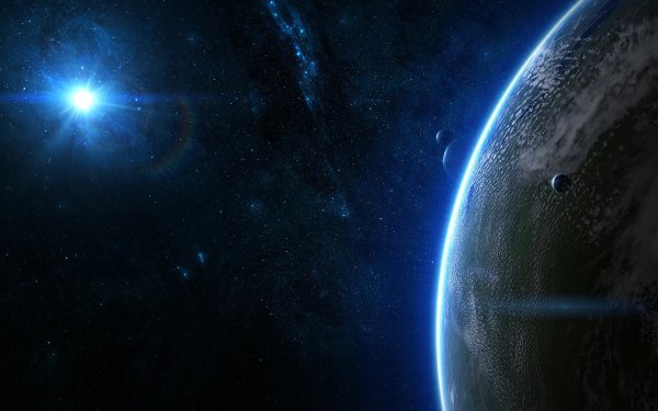 Космос планеты Галактики