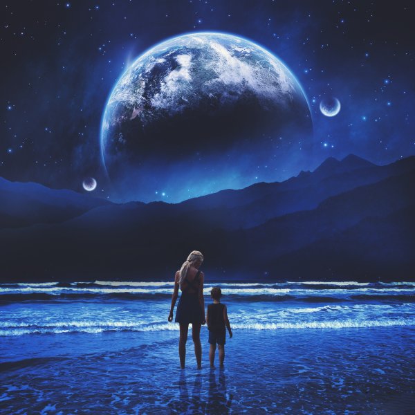 Ночь звезды планеты