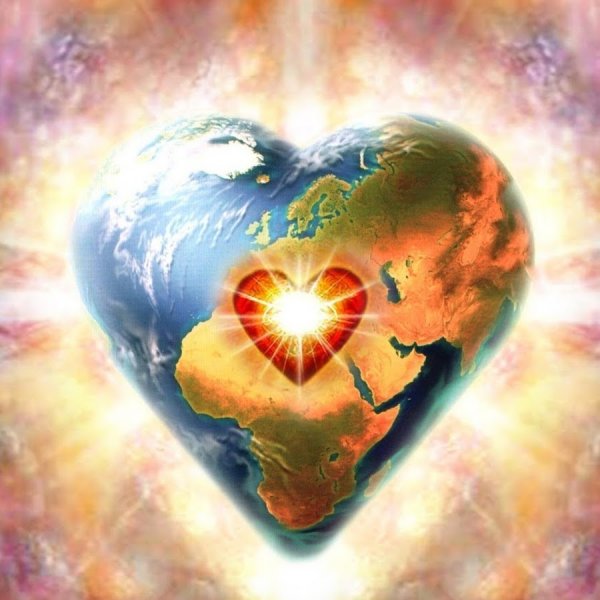 Планета земля сердце
