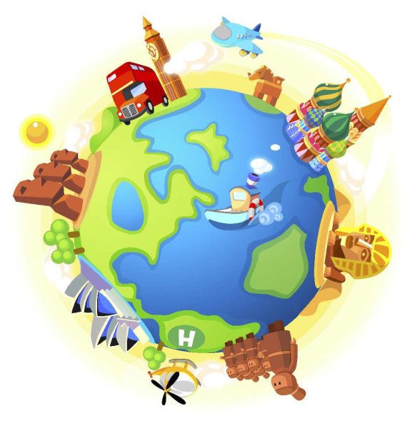 Путешествие по земному шару