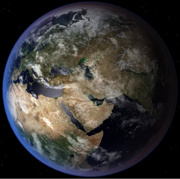 Россия из космоса