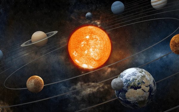 Планетарная система солнечной системы