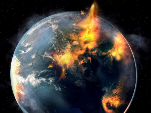 Взрыв планеты земля