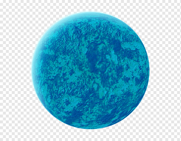 Планеты круглые голубые