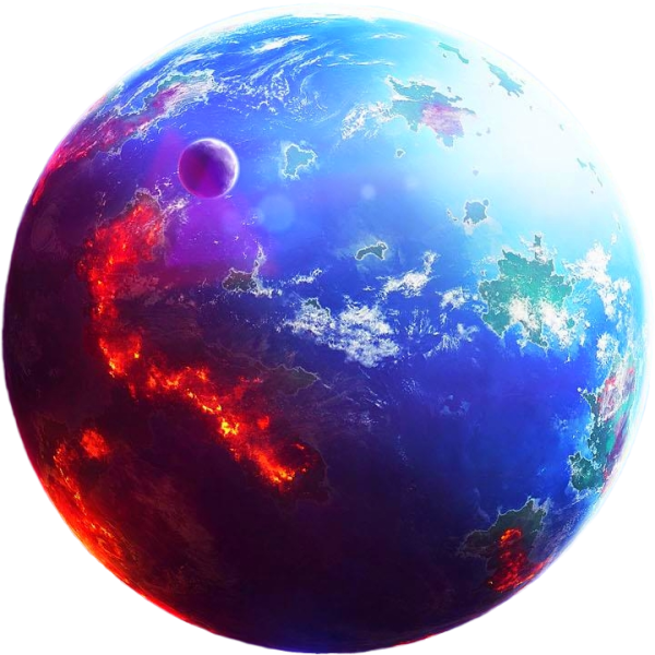 Планета без фона