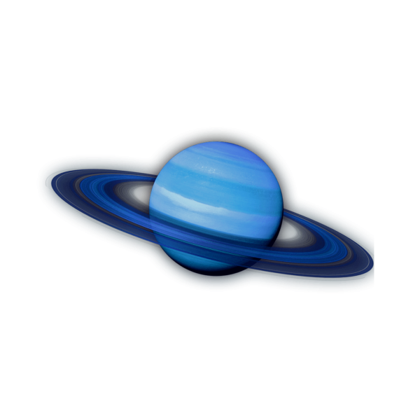 Синий Сатурн Планета