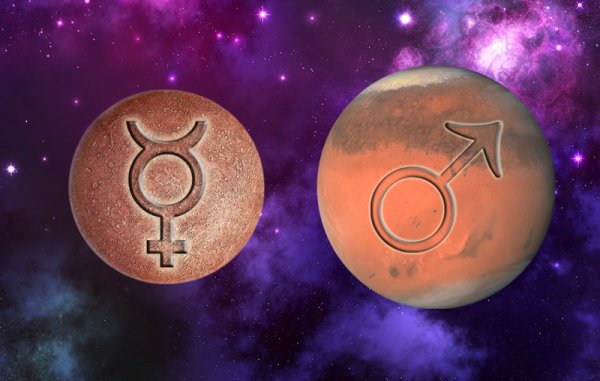 Знак Марс ретроградный