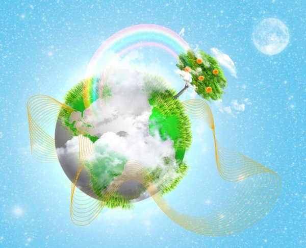 Международный день земли фон