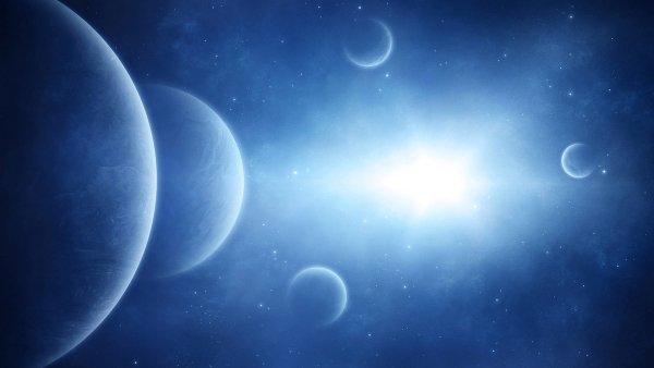 Космический фон для презентации