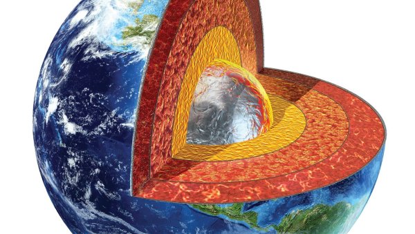 Планета земля ядро мантия