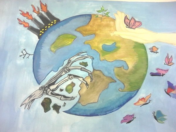 Рисунок моя Планета