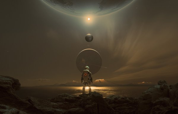 Космонавт арт