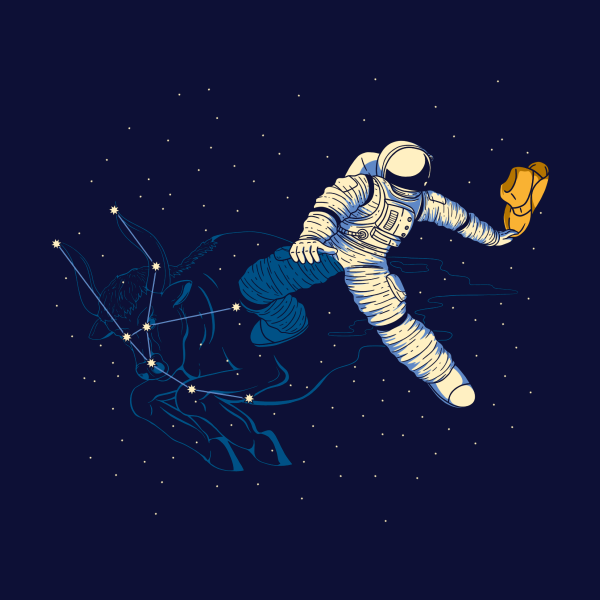 Космонавт иллюстратор
