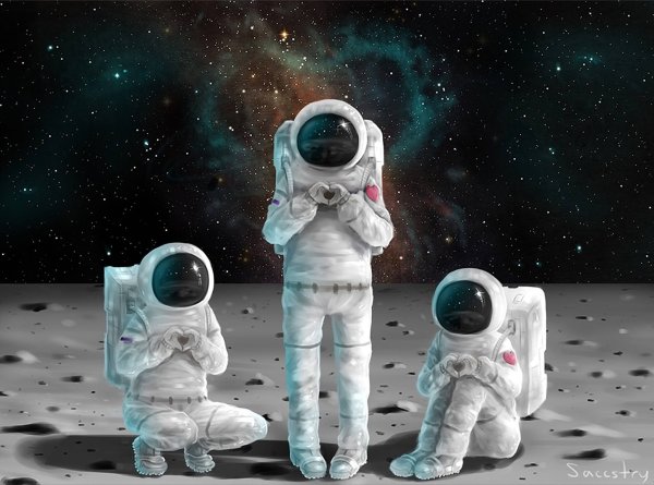 Веселый космонавт