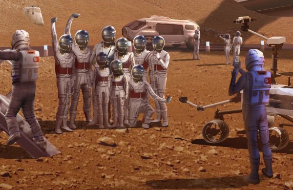 Марс Планета колонизация