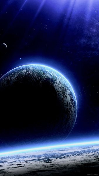 Космические обои на планшет