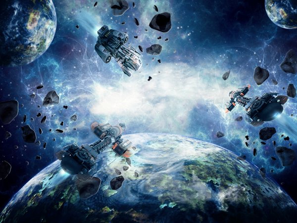 Космос планеты Галактики