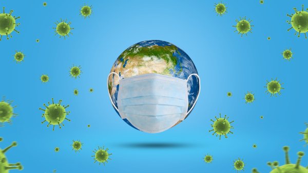 Коронавирус земной шар