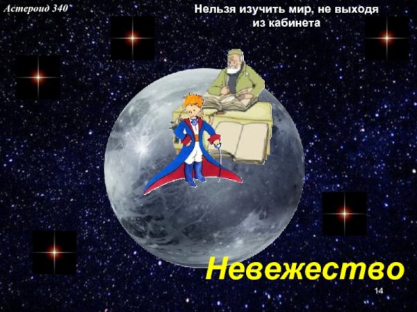 Астероид географа маленький принц