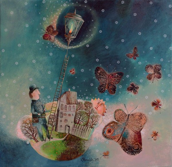 Анна Силивончик маленький принц живопись