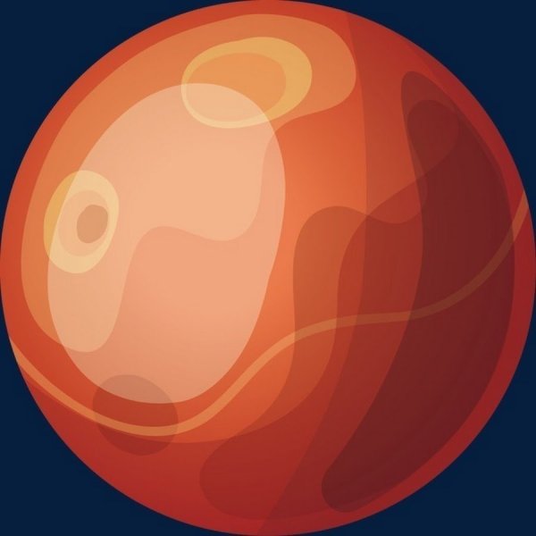 Планета Венера вектор