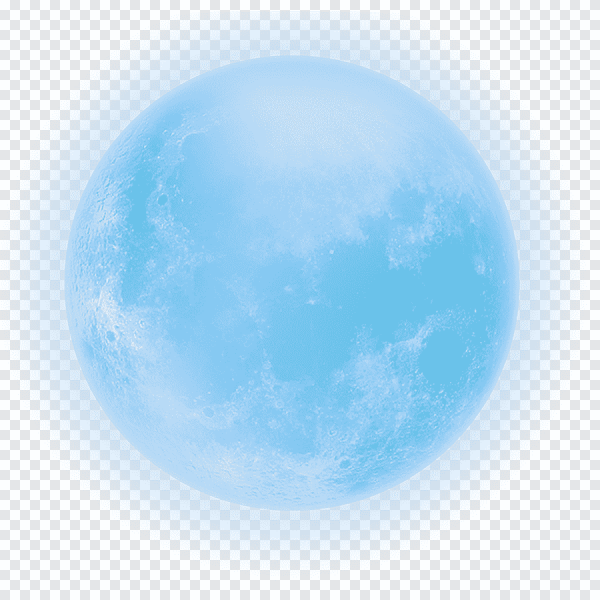 Голубая Планета на прозрачном фоне