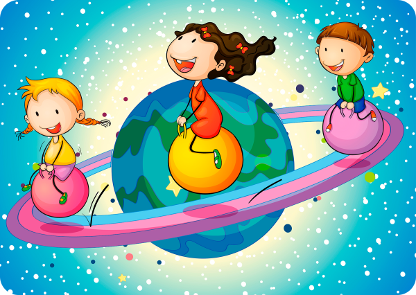 Веселые планеты для детей