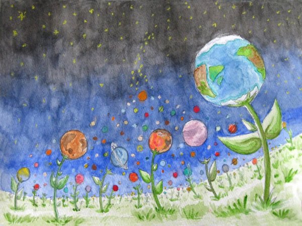 Выдуманные планеты для детей