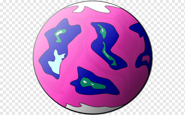 Планета мультяшная