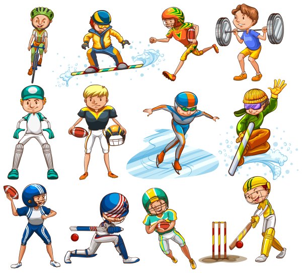 Разные виды спорта для детей