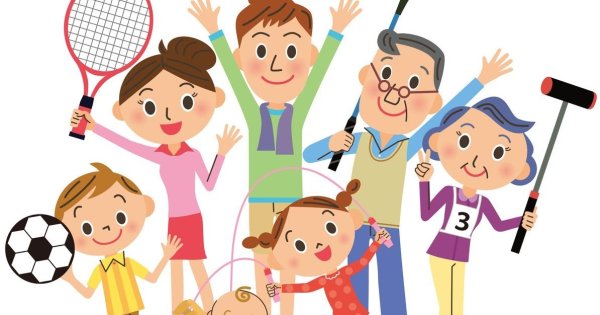 Спортсмен рисунок