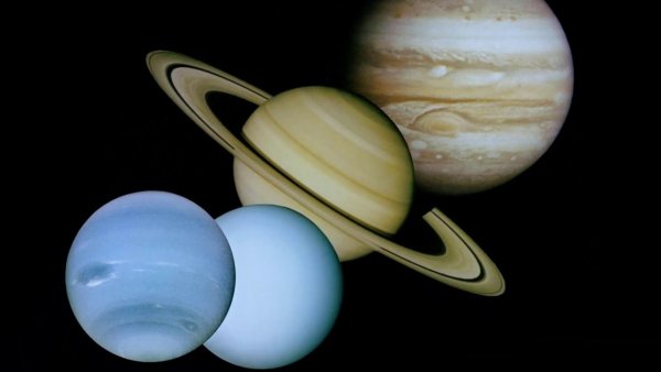 Планеты Юпитер Сатурн Уран Нептун