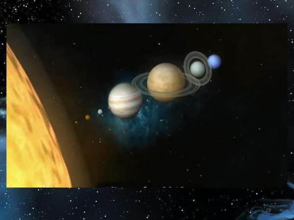 Анимации наша Солнечная система