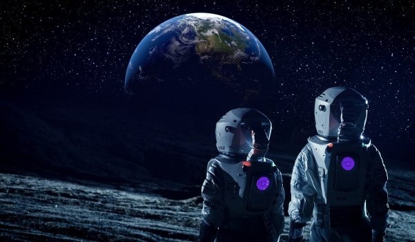 Космонавт на планете