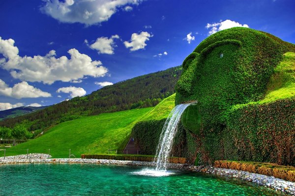 Фонтан Сваровски Инсбрук Австрия