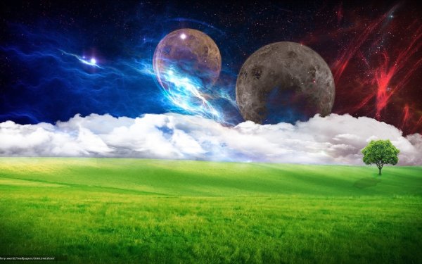 Космический пейзаж