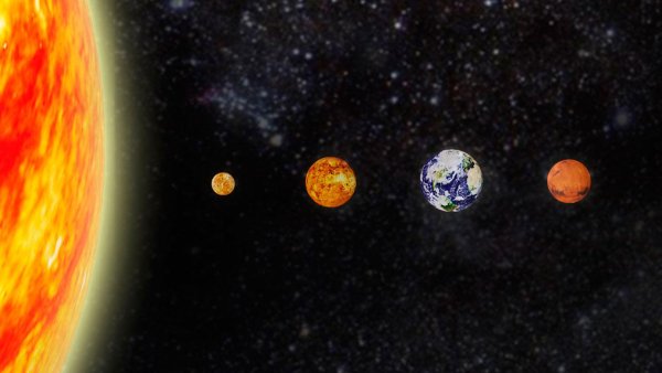 Меркурий из космоса