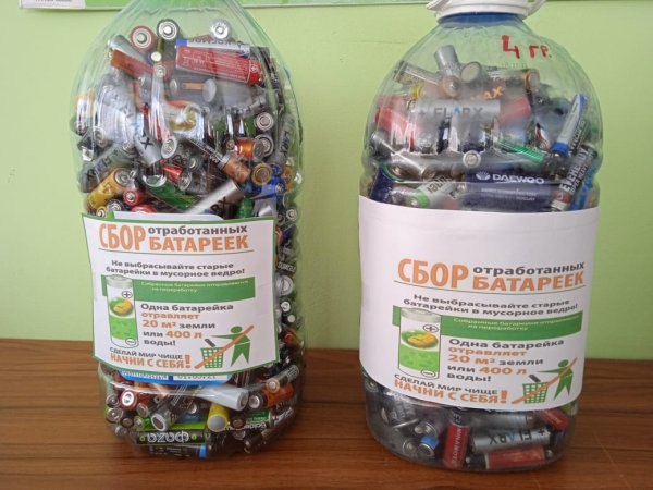 Акция батарейки сдавайтесь