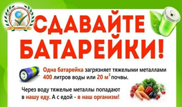Батарейка сдавайся акция