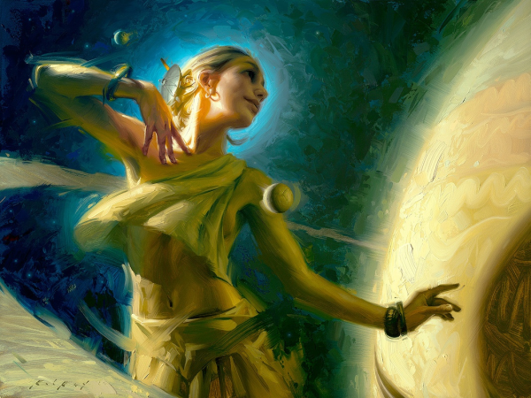 Девушка Планета фэнтези