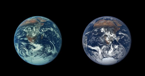 Земля с разных ракурсов