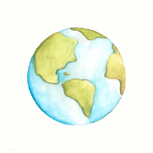 Планета рисунок