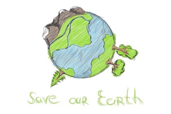 Земля карандашом легко