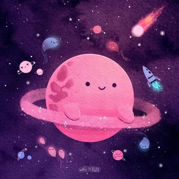 Маленькие космические рисунки