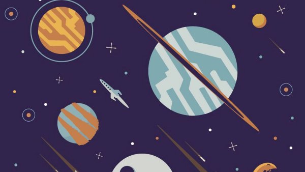 Космос Векторная Графика