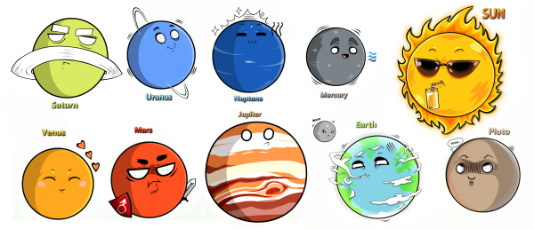 Смешные названия планет для детей