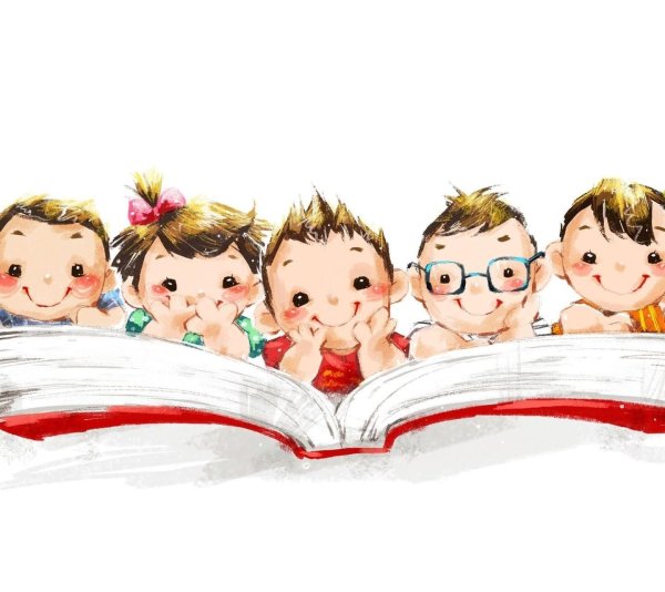 Детские книжки фон